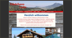 Desktop Screenshot of gaestehaus-luitz.de